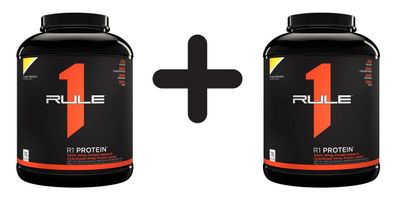 2 x Rule One R1 Protein, Frozen Banana - 2240g