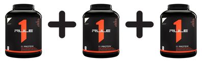 3 x Rule One R1 Protein, Vanilla Creme - 2280g
