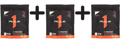 3 x Rule One R1 Protein, Vanilla Creme - 450g