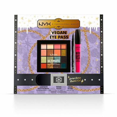 NYX Professional Makeup Vegan Eye Pass Limited Edition Lote 3 Piezas