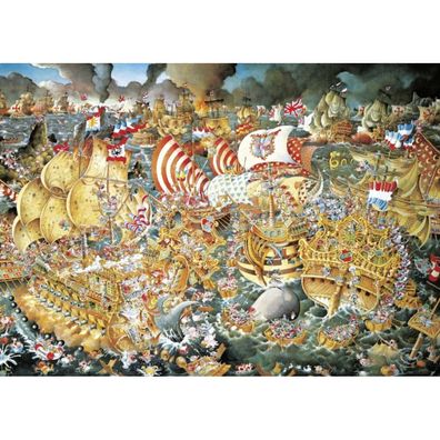HEYE Puzzle Schlacht von Trafalgar 2000 Teile