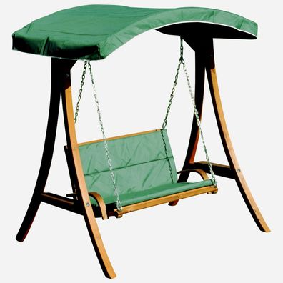 Design Hollywoodschaukel Gartenschaukel Hollywood Schaukel aus Lärche RIO GRÜN
