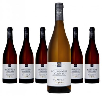 6 x Ropiteau Frères Bourgogne Chardonnay AOP – 2024