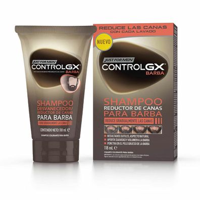 Control GX champú reductor de canas para barba 118ml