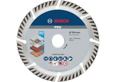 Bosch Professional Diamantschneideblatt, 2 Stück im Set