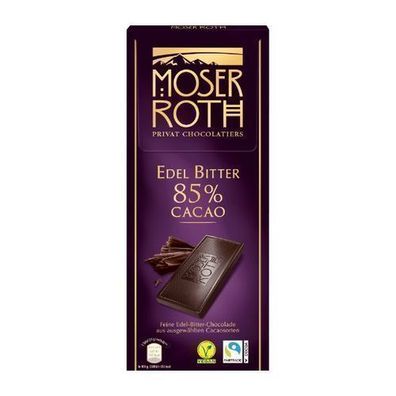 Moser Roth Zartbitter Schokolade 85% Kakao 125 g