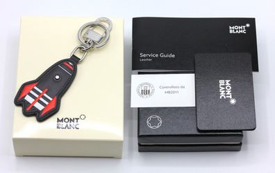 Montblanc Meisterstück Schlüsselanhänger / Rakete / Leder / 127382 / NEU OVP