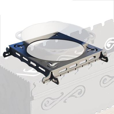Kesselgestell für Mangal und Grills 4mm Stahl