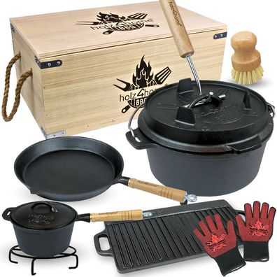4,7 Liter Dutch Oven Set 9-teilig