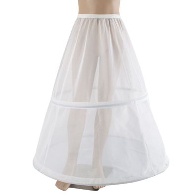 Reifrock lang Petticoat mit Reifen