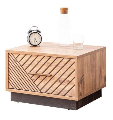 Nachtkommode Atlantik mit 1 Schublade in Holzoptik