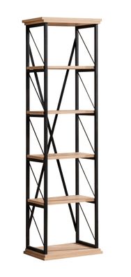 Kinder Bücherregal Polo in Eiche Holzoptik