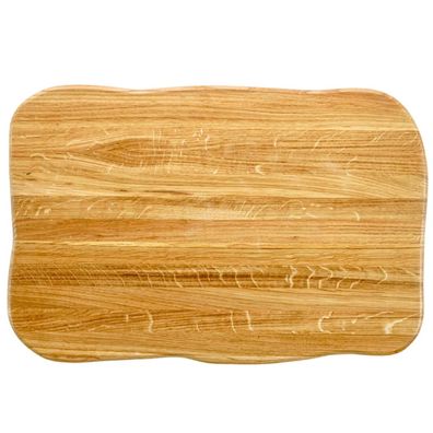 La Madera Schneidebrett Premium aus Eiche | Steakbrett | Küchenbrett von holz4ho