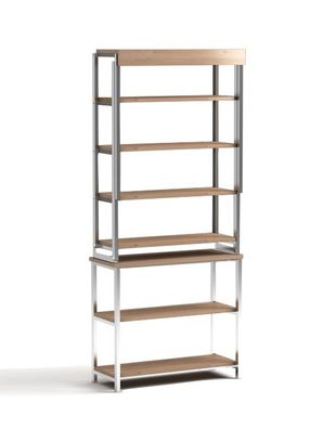 Regal-Klapptisch Racket Table in Eicheoptik