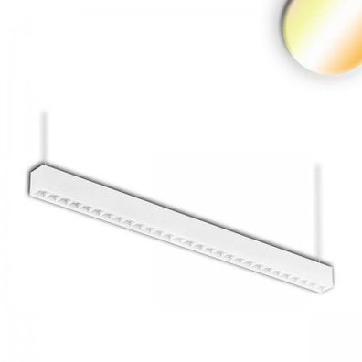 ISOLED 114061 LED Hängeleuchte Linear Raster ColorSwitch anreihgbar 1200mm weiß