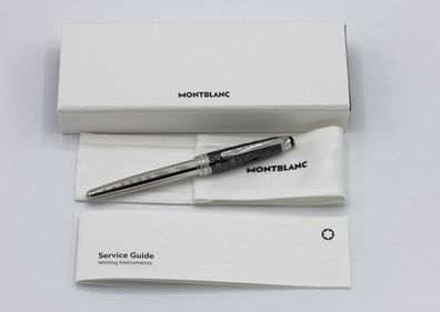 Montblanc 144 Solitaire Ceramic Line Black Prisma Füller / Feder M / 103106/ NEU