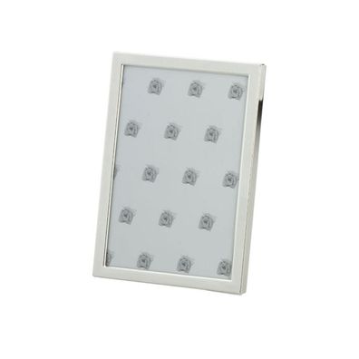 Fotorahmen 10 x 15 cm Bilderrahmen versilbert schmal Silberrahmen Rahmen silber