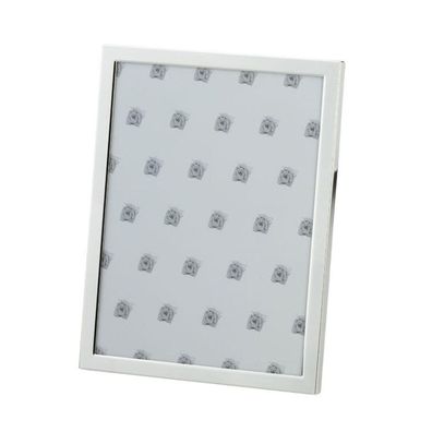 Bilderrahmen 15 x 20 cm Fotorahmen versilbert schmal Silberrahmen Rahmen silber