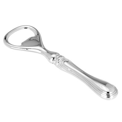 Flaschenöffner 14 cm Kapselheber Öffner versilberter Bieröffner Kronkorkenöffner