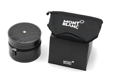 Montblanc Leder Uhrenetui / Havanna Black / Watch Box / Id 36294 / NEU & OVP