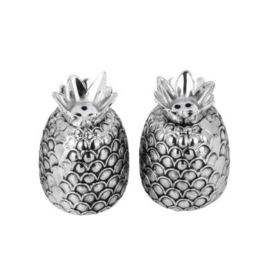 Streuer-Set Ananas 2tlg. Salzstreuer & Pfefferstreuer Paar je 3,2 x 3,2 x 5,6 cm