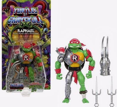 Turtles Of Grayskull - Raphael - Action Figur - Master Of The Universe - 15 cm