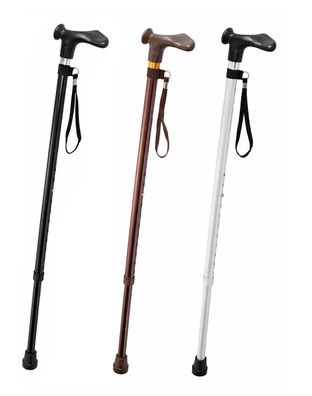 Russka Gehstock anatomischer Griff verstellbar Spazierstock Wanderstock Gehhilfe