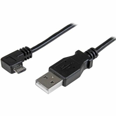 Startech. Com Micro-Usb Charge And Sync Cable M/M Right Angle Micro-Usb 24 Awg 0.5 M
