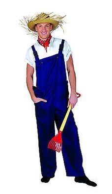 Gärtnerhose blau S