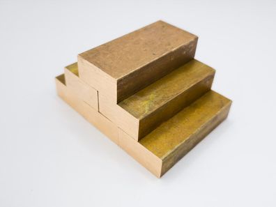 Bronze in Barren zu 250g pro Stk. Zinnbronze CuSn8 CW453K, für Bronze-Guss