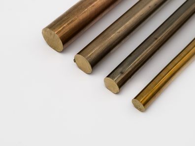 Alubronze CuAl10Ni5Fe4 CW307G Rundstangen Vollmaterial Rundprofil Stab Anoden
