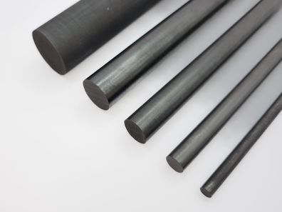 Grafit Rundstangen C99% Kohlenstoff Stangen Vollmaterial Rundprofil Stab Anoden