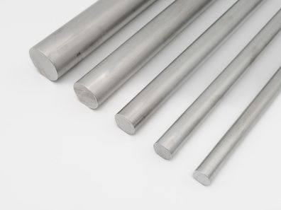 Alu Rundstange aus AlMgSi0,5 Aluminium Profil Vollmaterial Rund Stab Stange