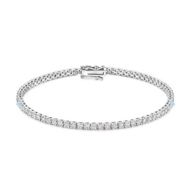 Armband 17 cm - Weißgold 585 14K - Lab G Diamonds