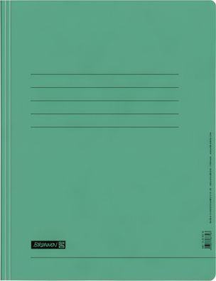 Brunnen Schnellhefter A4 mit Einstecktasche grün 102010750
