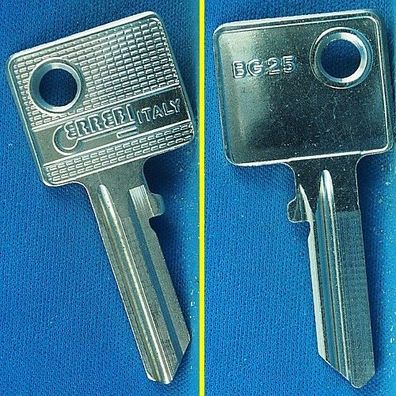 Errebi Schlüsselrohling BG25 - für verschiedene Burgwächter Zylinder