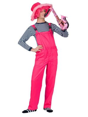 Gärtnerhose Latzhose pink