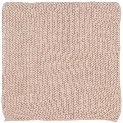 IB Laursen Mynte Spül Lappen CORAL ALMOND gestrickt Tuch Strick Putztuch Skandi