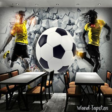 Vlies Fototapete Wandtapete Wandbilder Fußball Sport Vliestapete 2217
