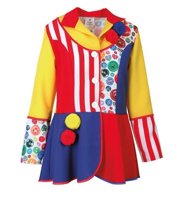 Clownjacke Pompon