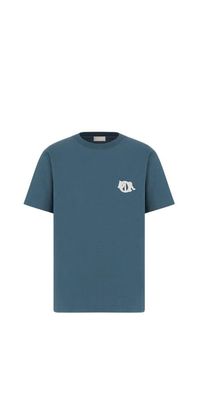 Dior Charm T-Shirt Blau
