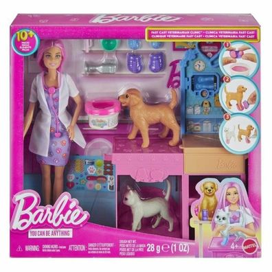 Barbie "Gute Besserung" Tierkrankenstation Puppe Und Zubehör