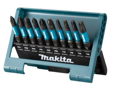 Makita E-12011 Impact Black Bit-Set 10-tlg