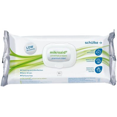 Mikrozid universal P wipes premium maxi, 25x25cm