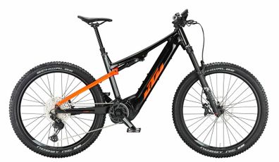KTM MACINA LYCAN 771 flaming black (space orange) 27,5" 750 Wh Diamant E-Mountai
