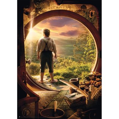 The Hobbit - Leaving Bag End (1000 Teile)