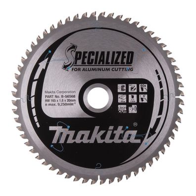 Makita Kreissägeblatt, Specialized, TCT TCT • 165 x 20 mm • 60 Zähne • Aluminum