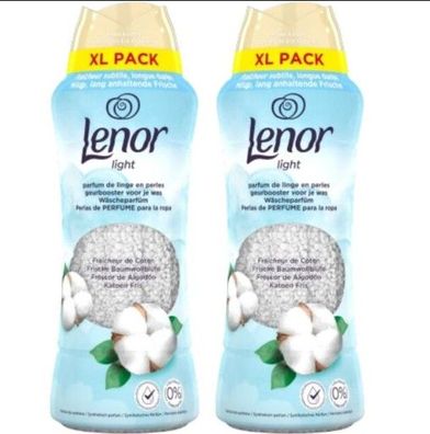 Lenor Cotton Fresh Parfümperlen 2x495g