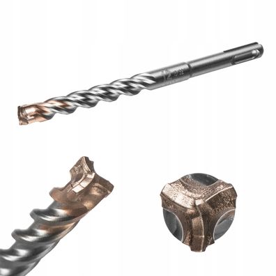 Steinbohrer, Hammerbohrer 3-Point SDS-Plus 5 - 25mm / 110 - 600mm