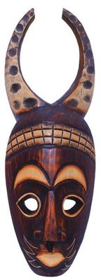 Maske Naledi 50 cm, Holz-Maske aus Bali, Wandmaske, Wand-Dekoration, Asia-Deko